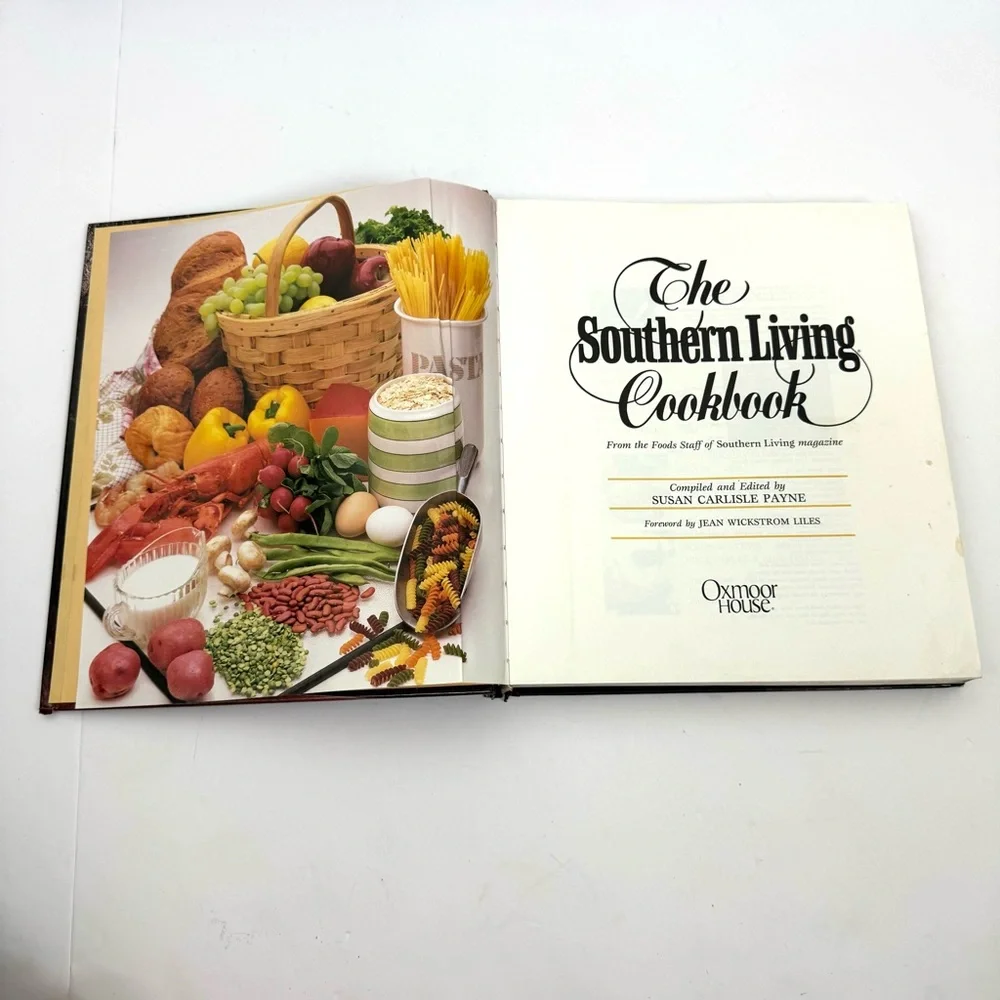 Vintage 1987 Southern Living Cookbook